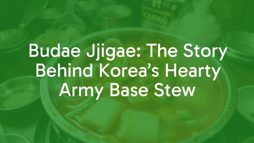 A steaming hot pot of Budae Jjigae, filled with sausages, Spam, and vegetables, vibrant red spicy broth, traditional Korean setting, cozy and inviting atmosphere, realistic.